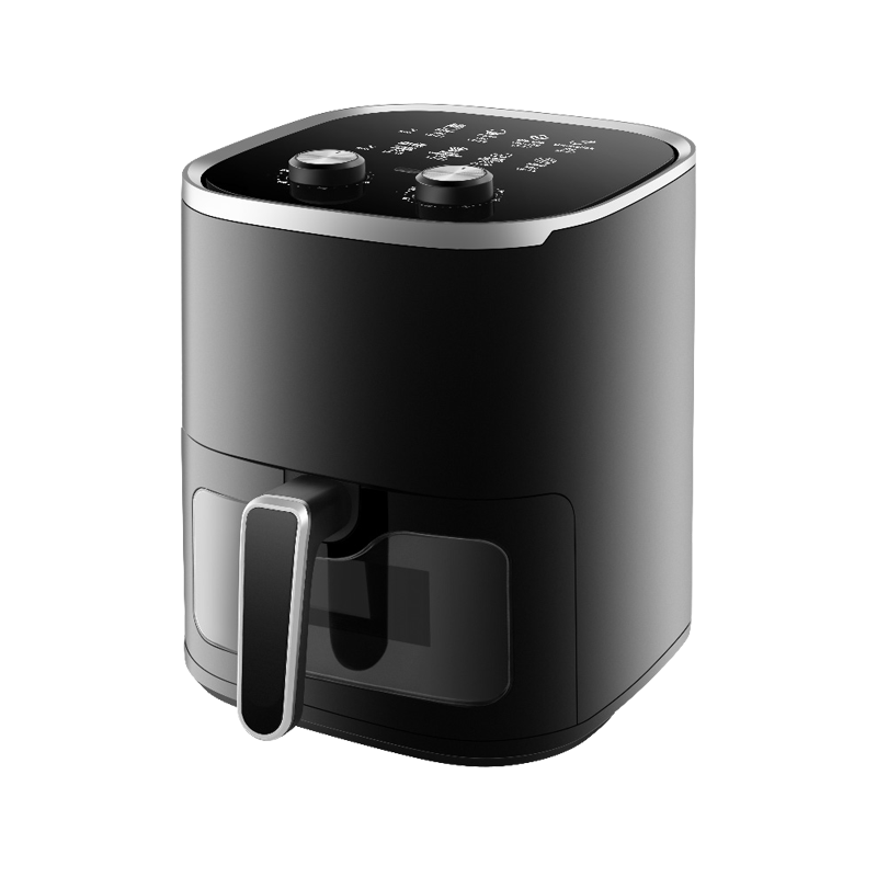 How Does the 5.5L Air Fryer's Design Improve Cooking Efficiency and Save Time in Busy Kitchens?